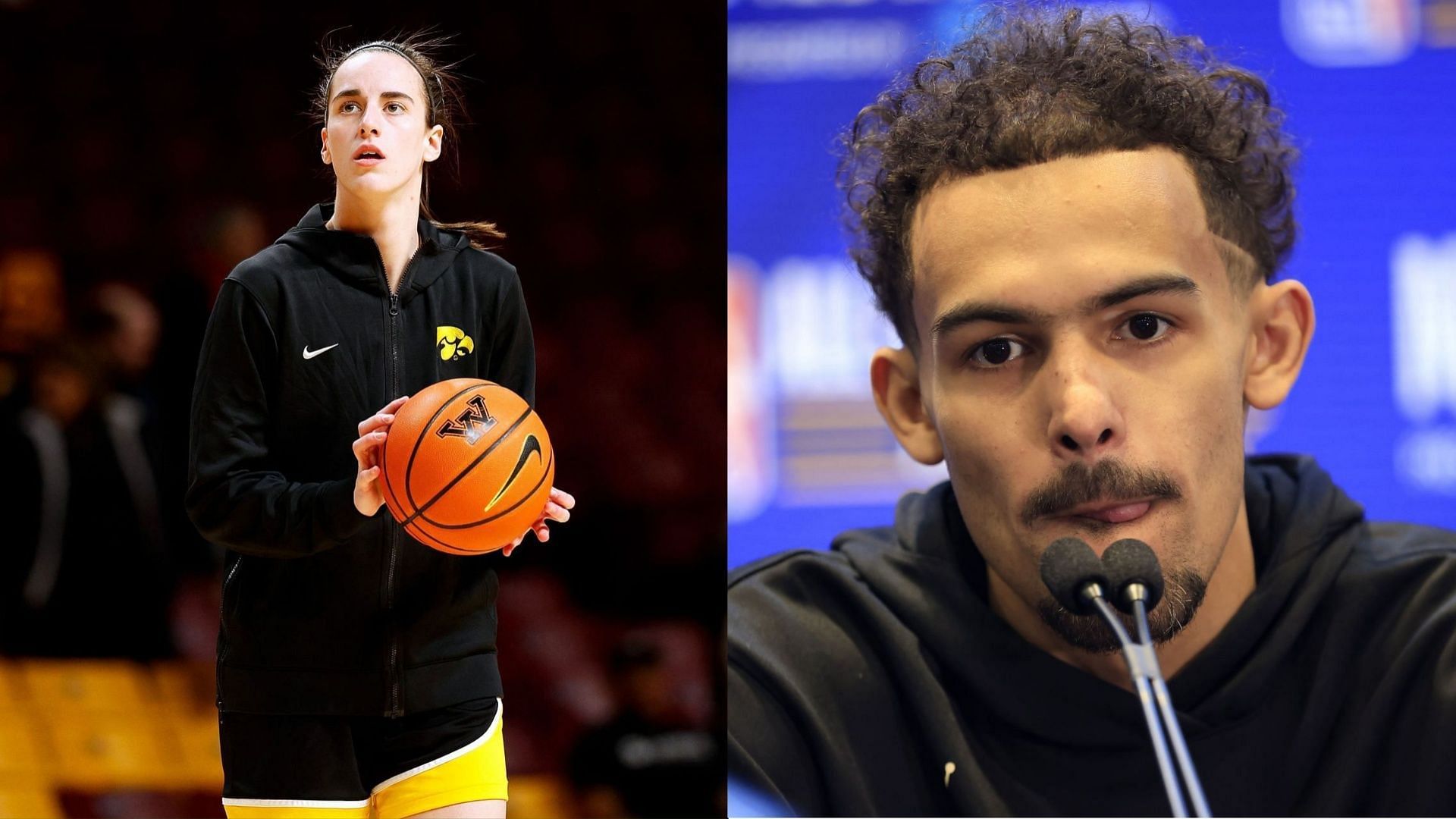 Is Caitlin Clark going head-to-head against Trae Young in a three-point shootout in next season