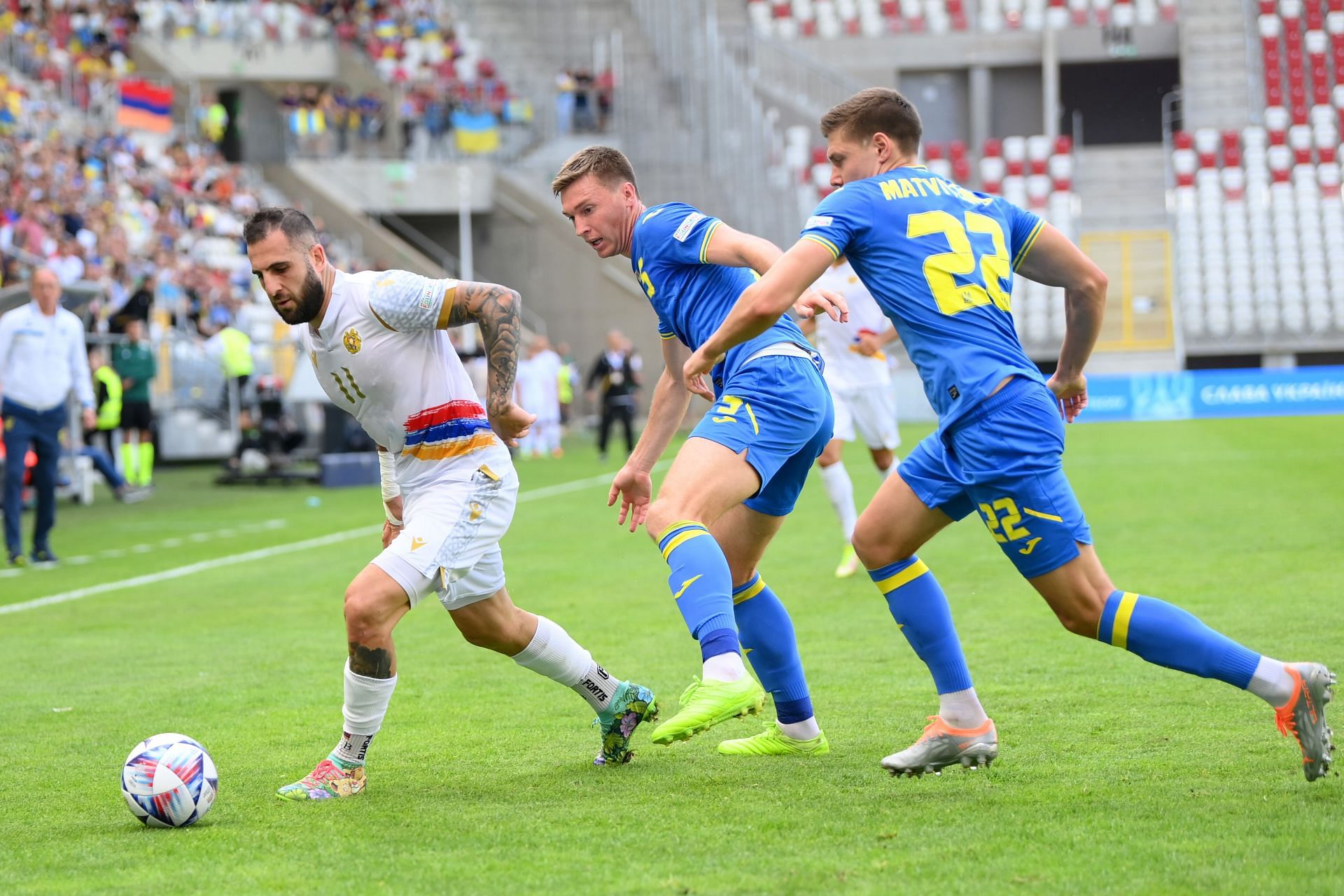 Ukraine v Armenia: UEFA Nations League - League Path Group 1