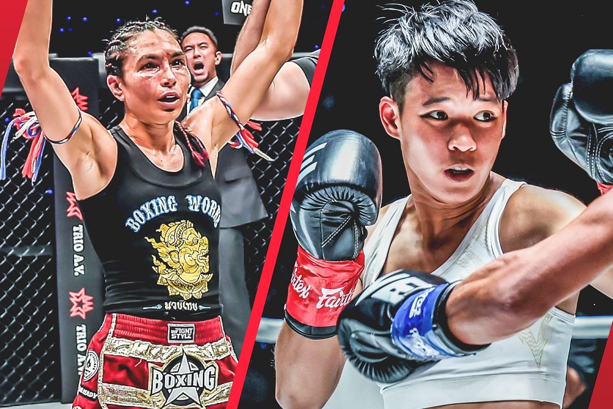 Janet Todd (left) and Phetjeeja Lukjaoporongtom (left) | Image credit: ONE Championship