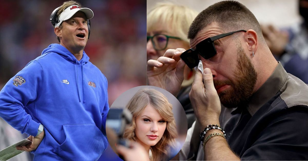 LOOK: $14 million worth Lane Kiffin bids farewell to Eagles legend Jason Kelce with a Taylor Swift reference