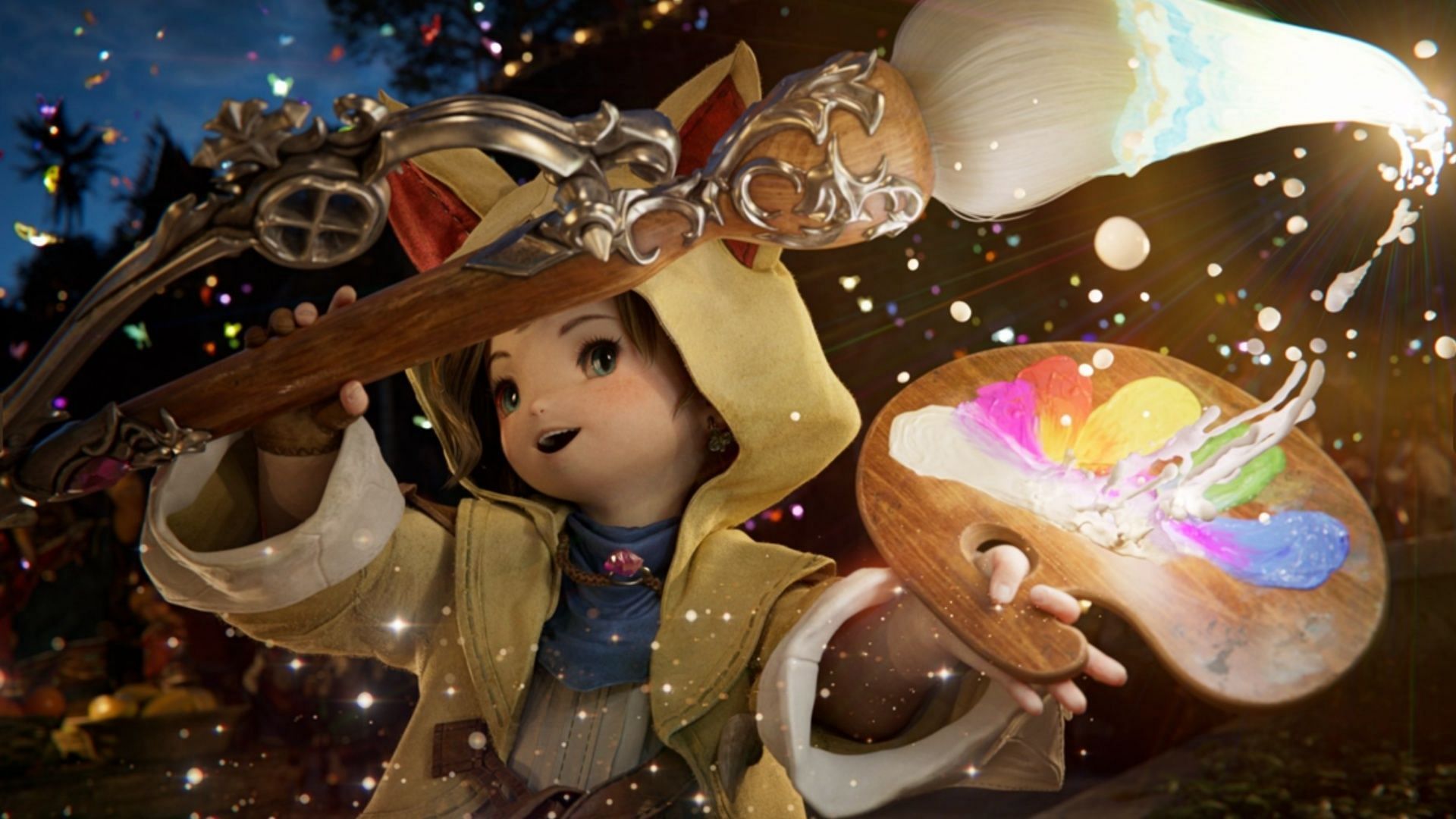 Pictomancers bring their art to life (Image via Square Enix)