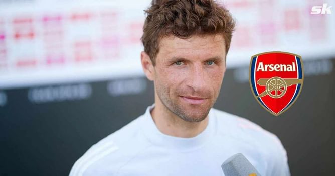 "Will be a good game for sure" - Arsenal star responds to Thomas Muller's social media post as Gunners draw Bayern Munich in the UCL