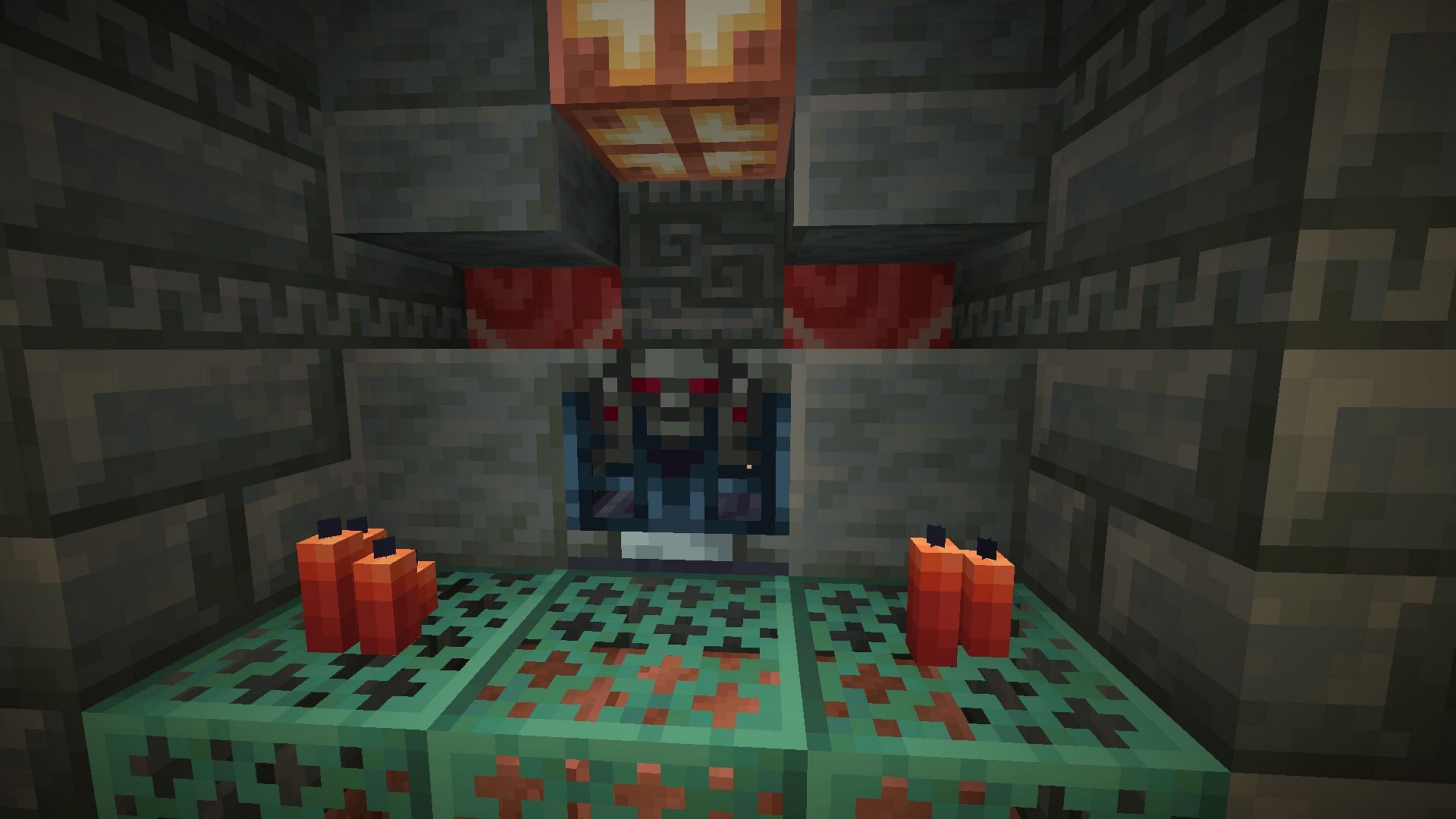 Ominous vault in Minecraft can drop heavy core (Image via Mojang)