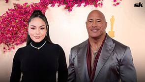 PHOTO: Cole Tucker's wife Vanessa Hudgens fangirls over WWE icon 'The Rock' at 2024 Oscars