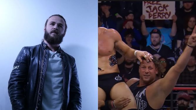 "Free Jack Perry" sign spotted on AEW Collision amid his alleged backstage heat