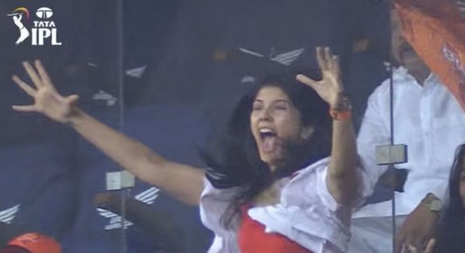 [Watch] Kavya Maran dances to celebrate as SRH register highest-ever IPL score, video goes viral