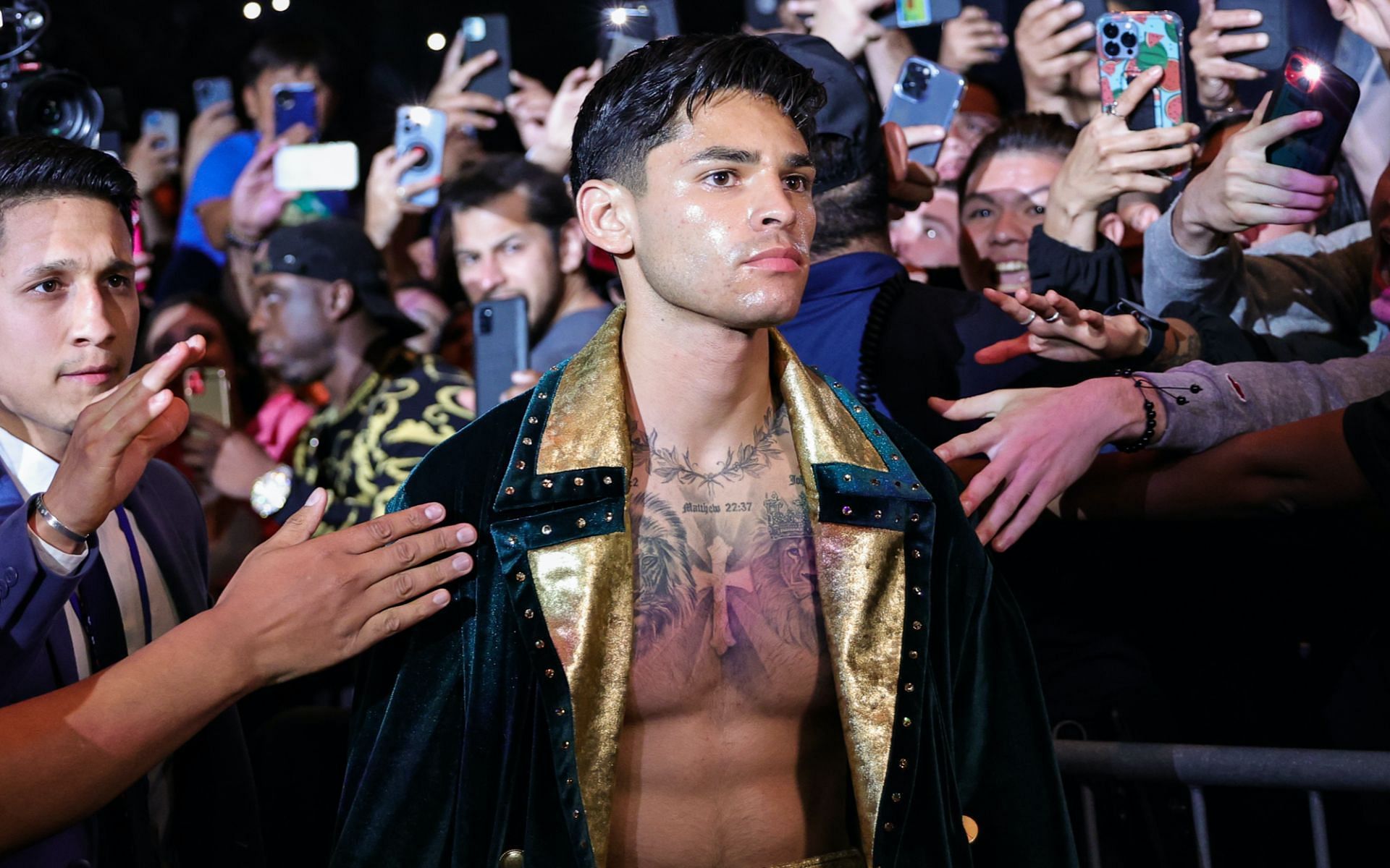 Ryan Garcia drops huge allegations on the elites [Image via: Getty Images] 