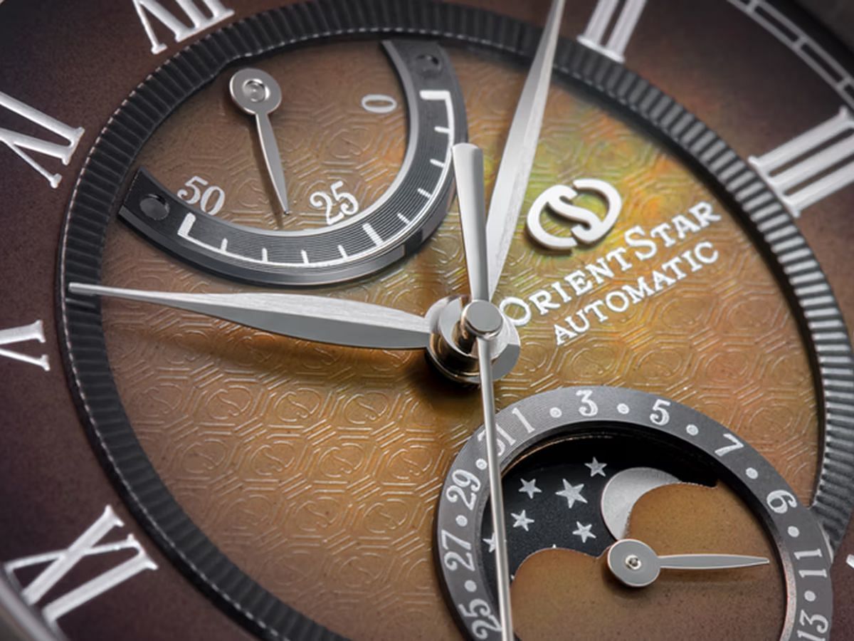Orient Star launches M45 F7 Mechanical Moon Phase limited edition watch (Image via Orient Watch)