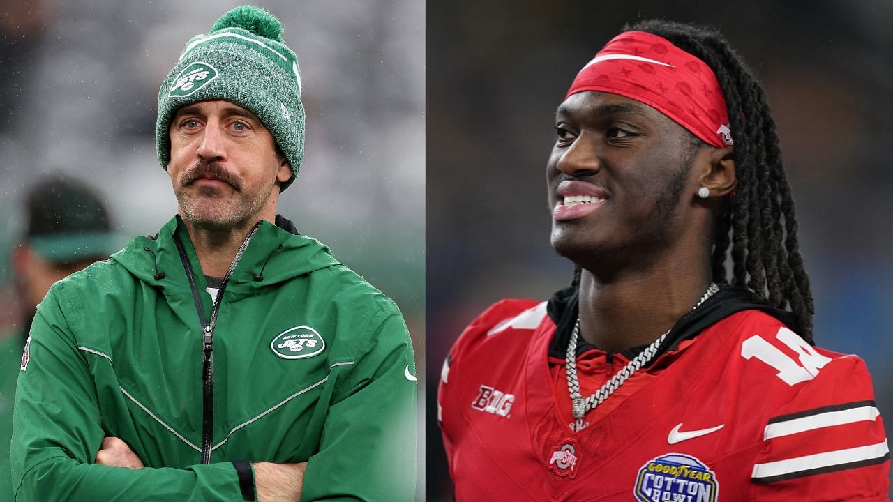 Daniel Jeremiah mock draft: Insider projects Aaron Rodgers&rsquo; Jets to make blockbuster move for Marvin Harrison Jr. 