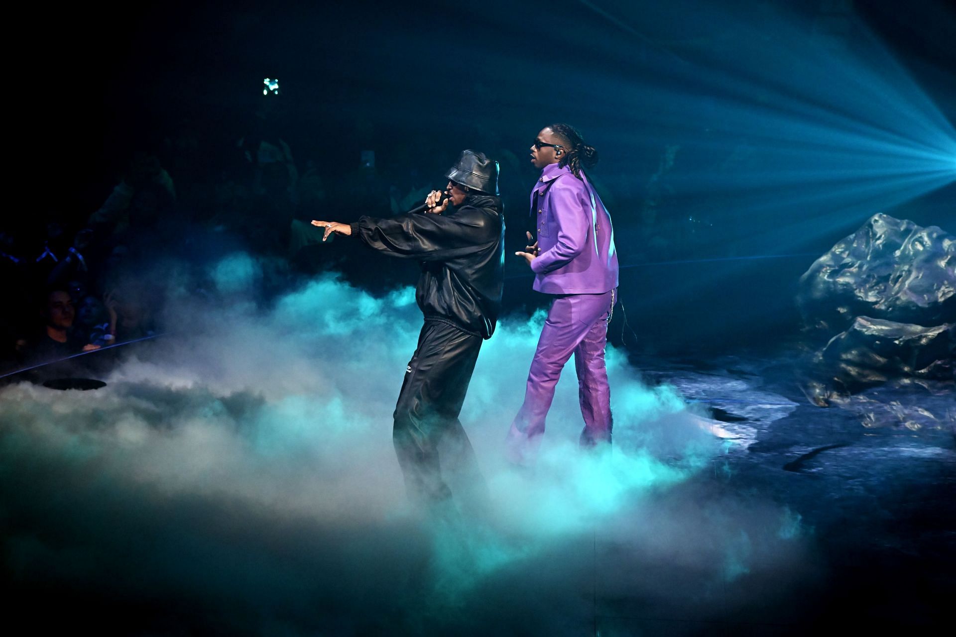 Future and Metro Boomin perform onstage during the 2023 MTV Video Music Awards at Prudential Center on September 12, 2023 in Newark, New Jersey. (Photo by Noam Galai/Getty Images)