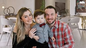 PHOTO: Astros star Alex Bregman's wife Reagan captures son Knox's breakfast chaos with furry best friend
