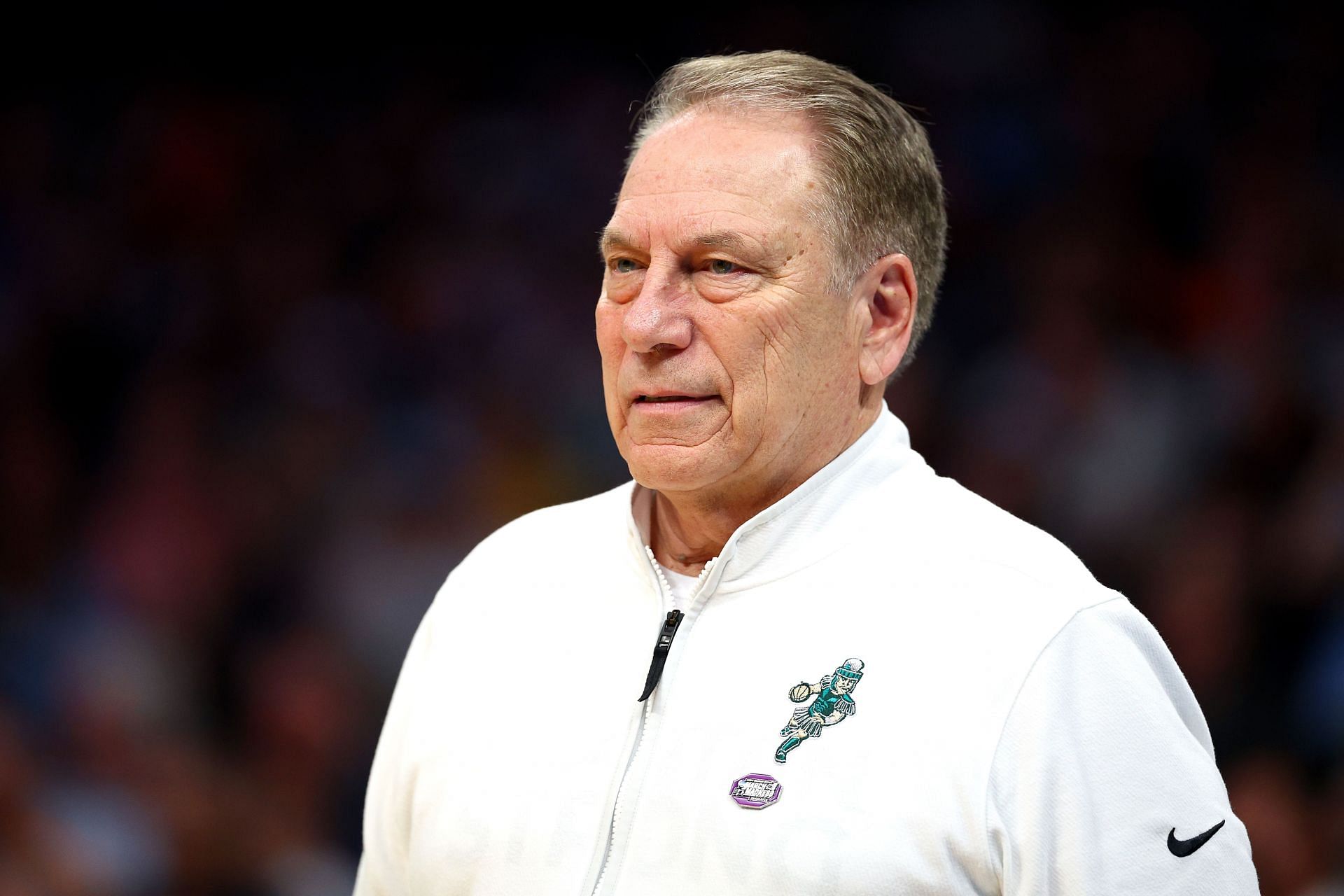 Michigan State head coach Tom Izzo