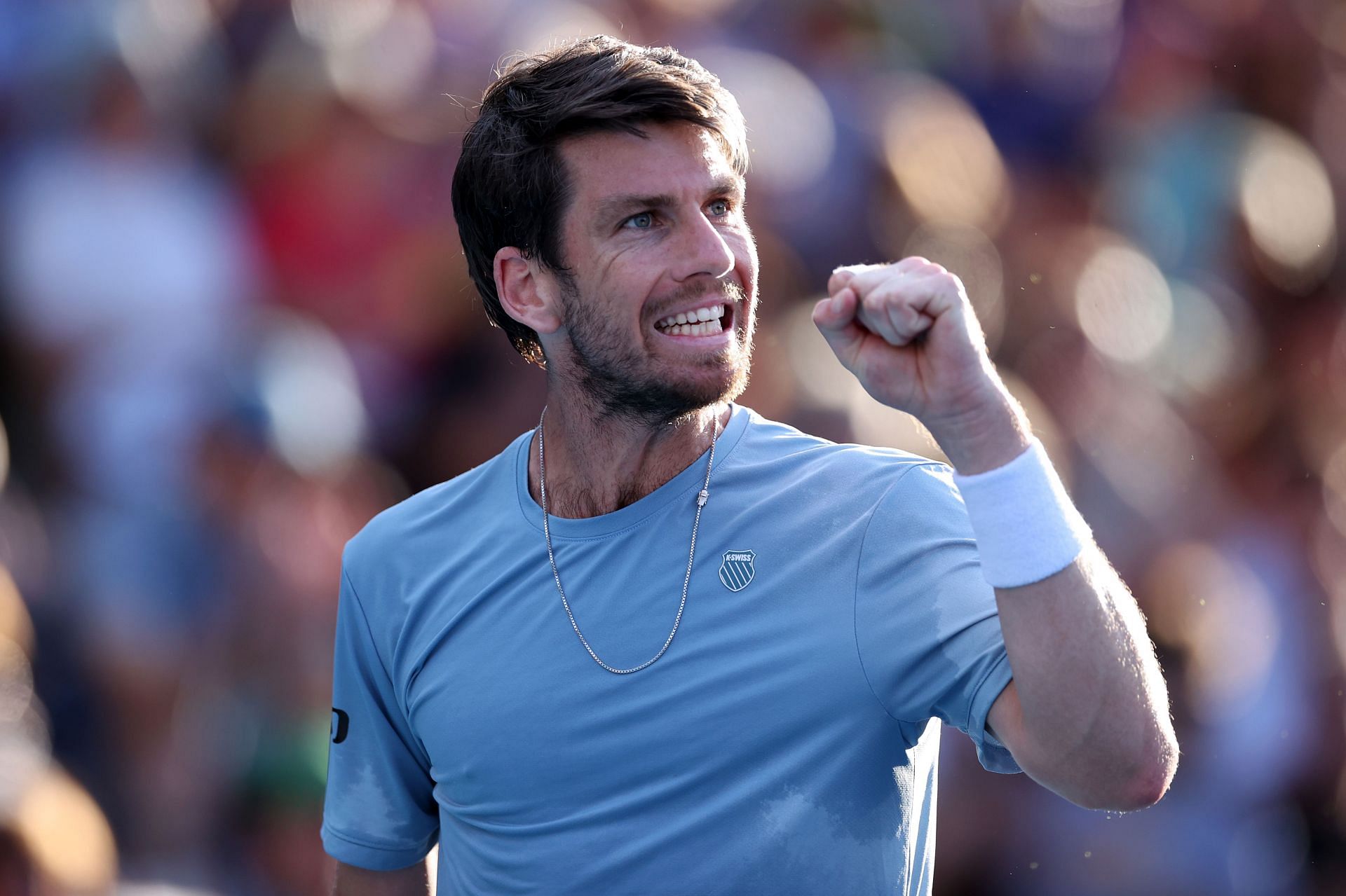 Cameron Norrie at the 2024 Men&#039;s ASB Classic earlier this year