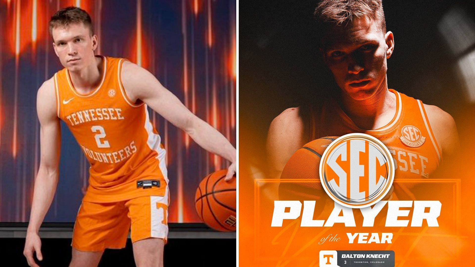 Dalton Knecht wins SEC Player of the Year