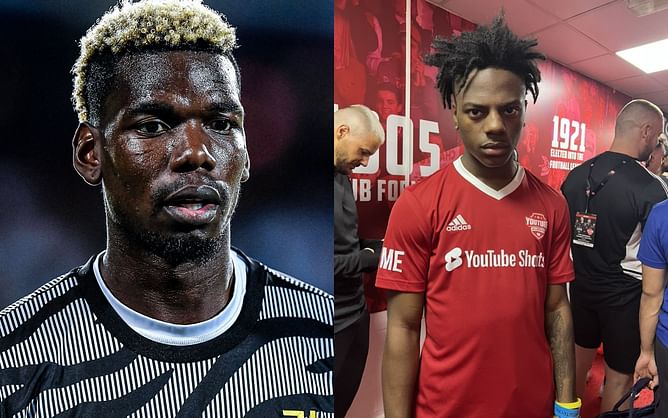 "They banned a Black brother for smoking weed" - IShowSpeed reacts to Paul Pogba's four-year suspension for doping