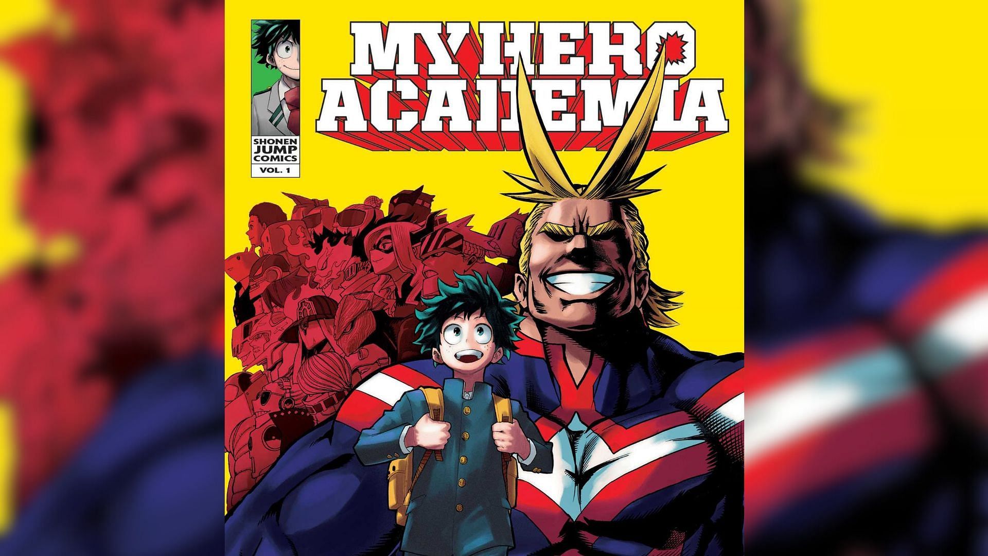 Cover of My Hero Academia by Kohei Horikoshi (Image via Shueisha and Viz Media)