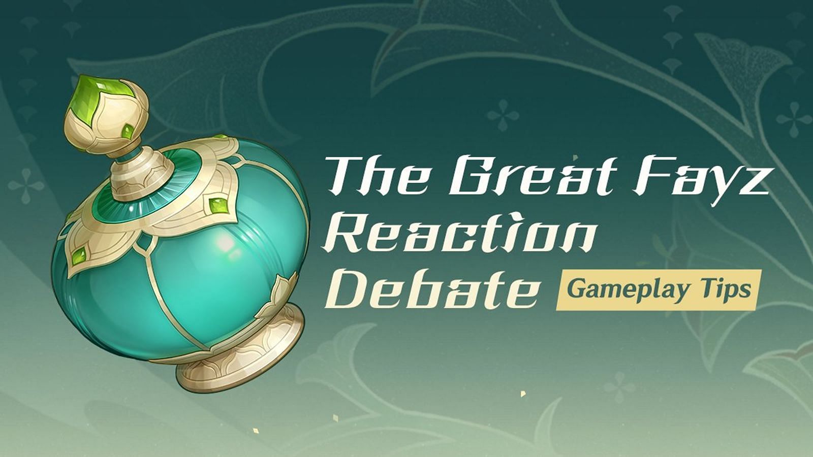 Fayz Reaction Debate (Image via HoYoverse)