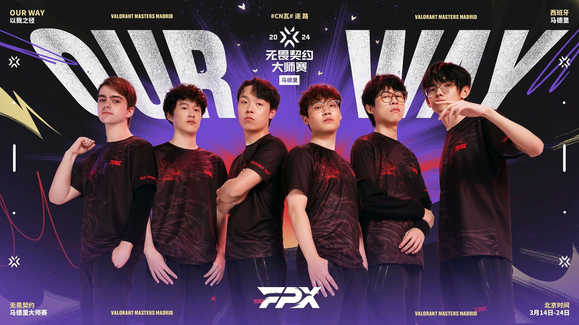 FunPlus Phoenix banner for Masters Madrid (Image via Riot Games)