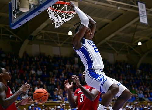 Duke's Mark Mitchell could have a big day on the glass against Virginia.