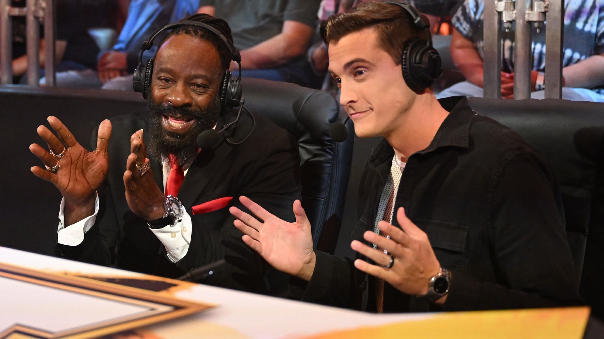 Vic Joseph and Booker T on NXT.