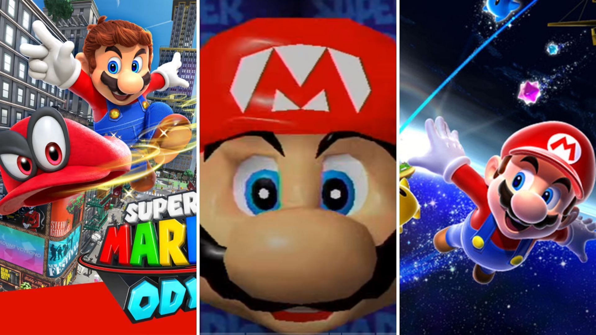 Here are the best 3D Mario games ever! (Image via Nintendo, YouTube)