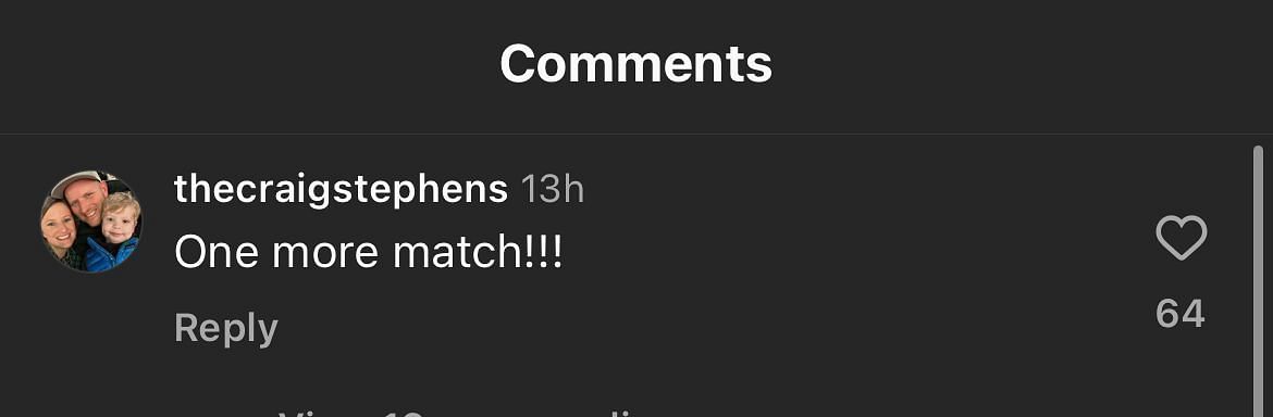 Comment 1 under Ric Flair&#039;s post
