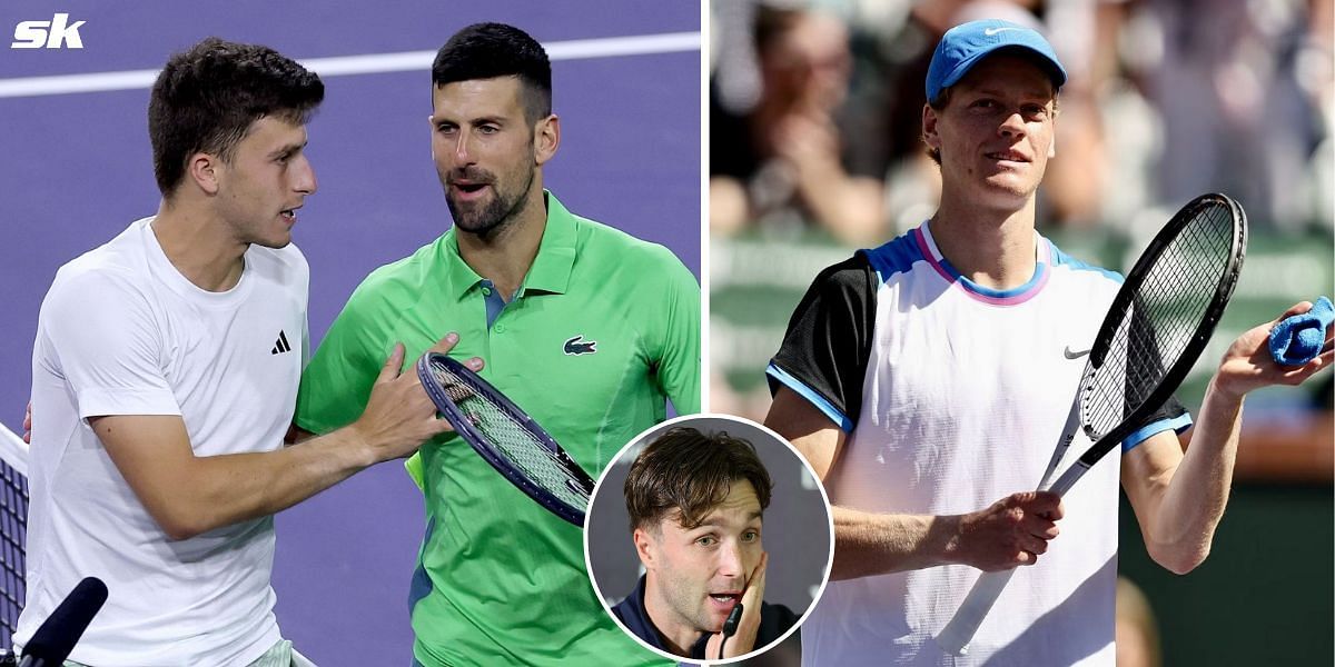 Liam Broady asks if Luca Nardi has got tactics from Jannik Sinner after youngster