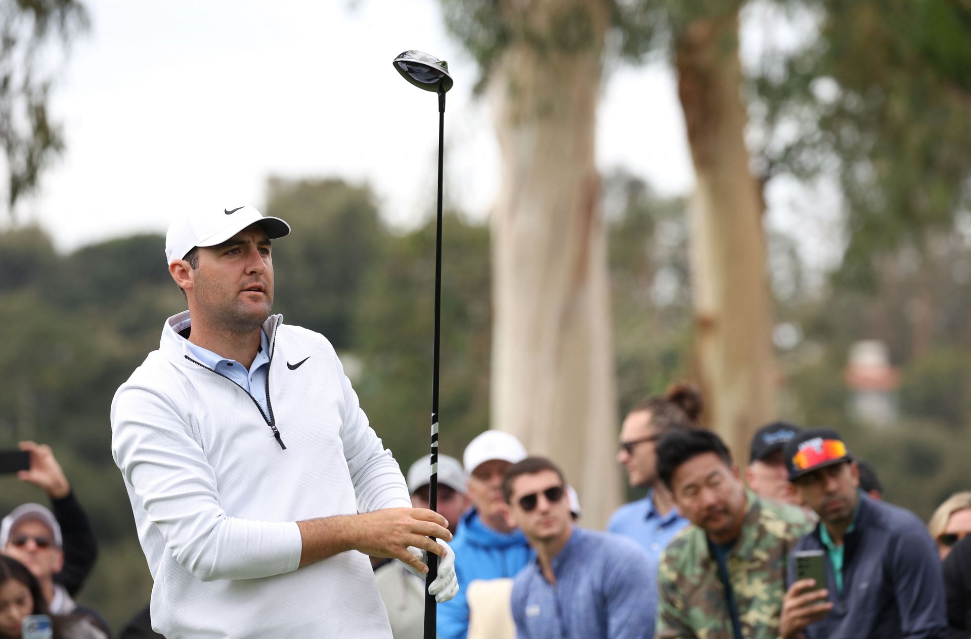 Scottie Scheffler during the Genesis Invitational - Final Round