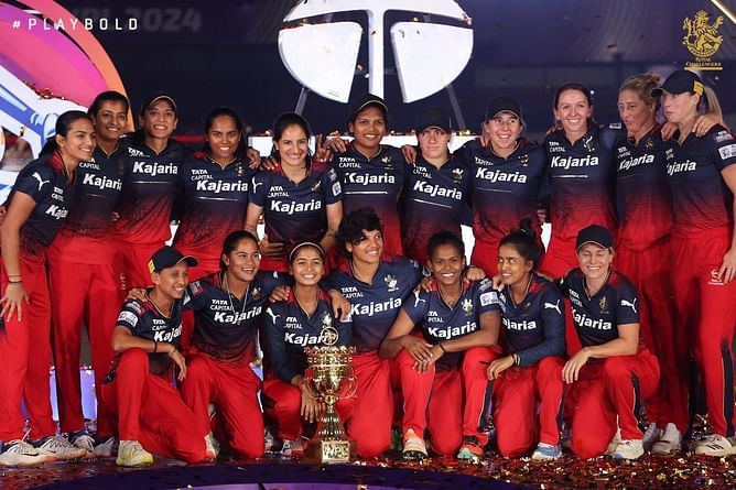 [Watch] RCB players bask in glory after clinching the WPL 2024 title