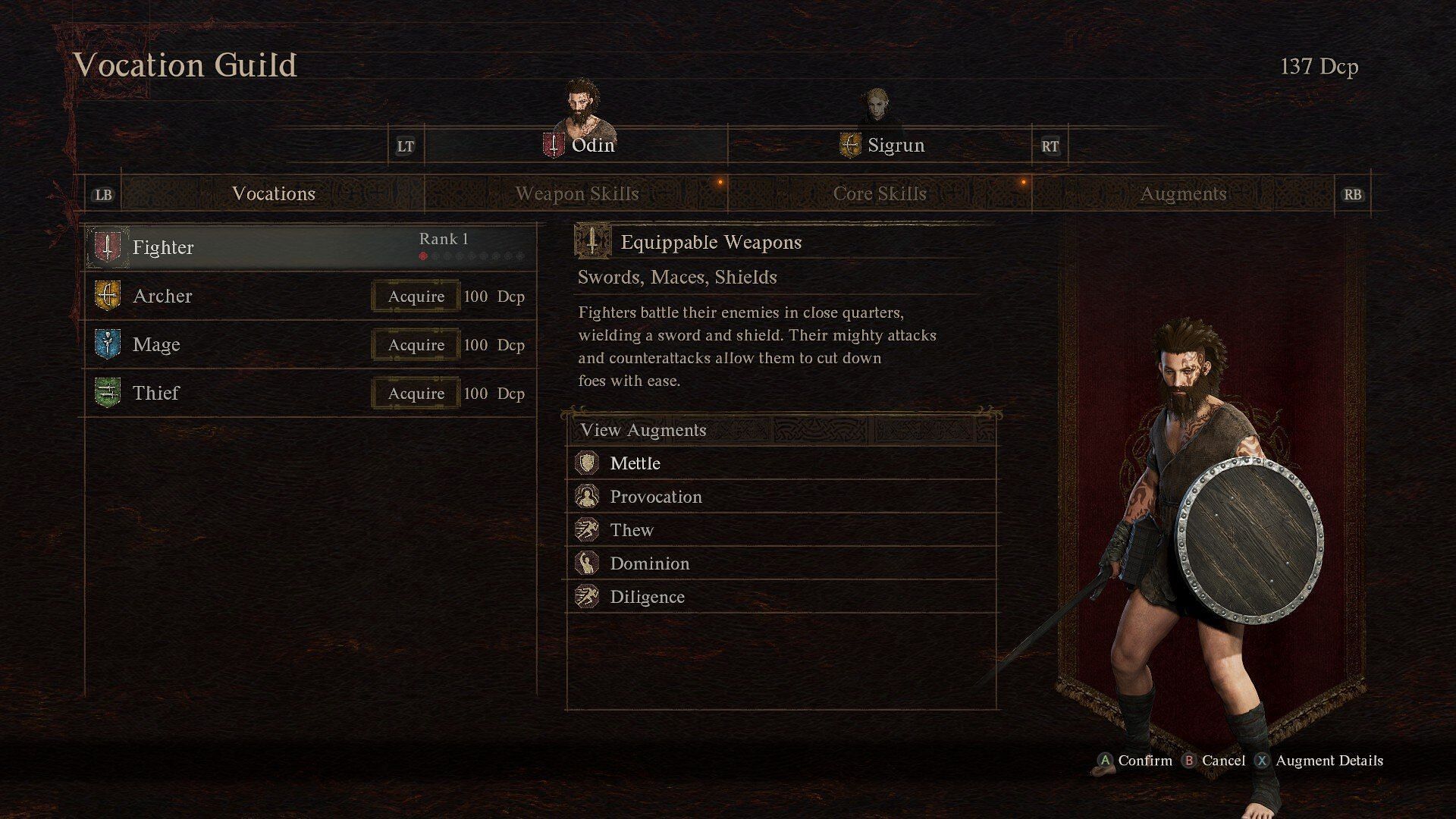 One of the best tips and tricks for beginners in Dragon&#039;s Dogma 2 involves vocations (Image via Capcom)