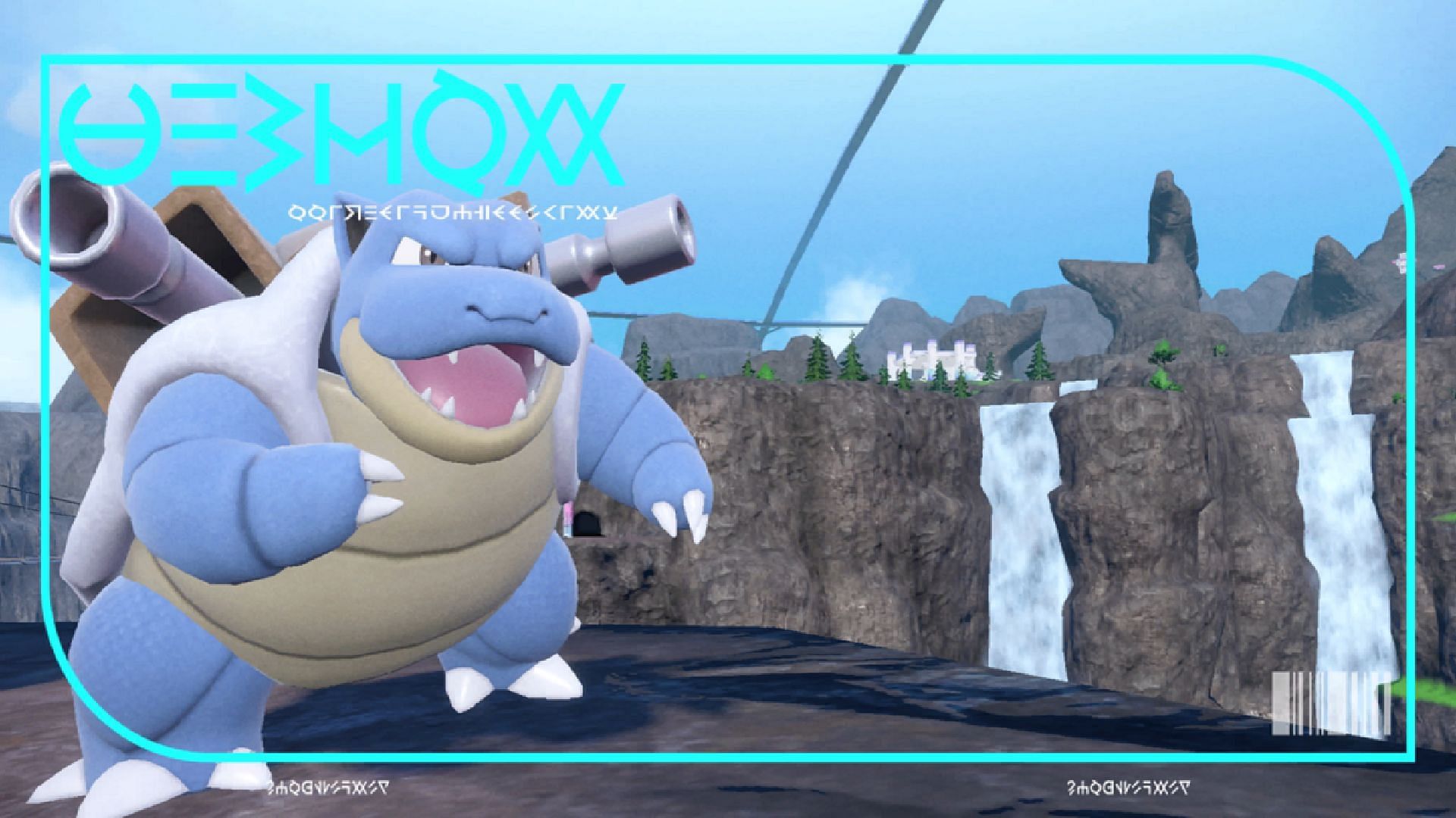 Blastoise in the Blueberry Pokedex (Image via TPC)