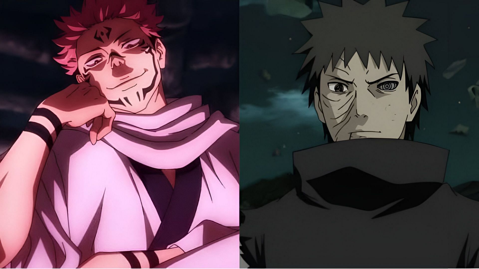 Naruto influence in Jujutsu Kaisen Chapter 253 frames Sukuna