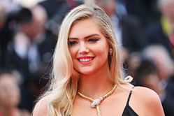 PHOTO: Justin Verlander's wife Kate Upton poses by the pool for latest cocktail promo