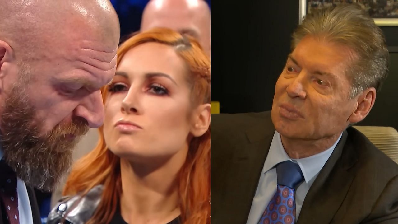 Triple H, Lynch, and McMahon (via WWE