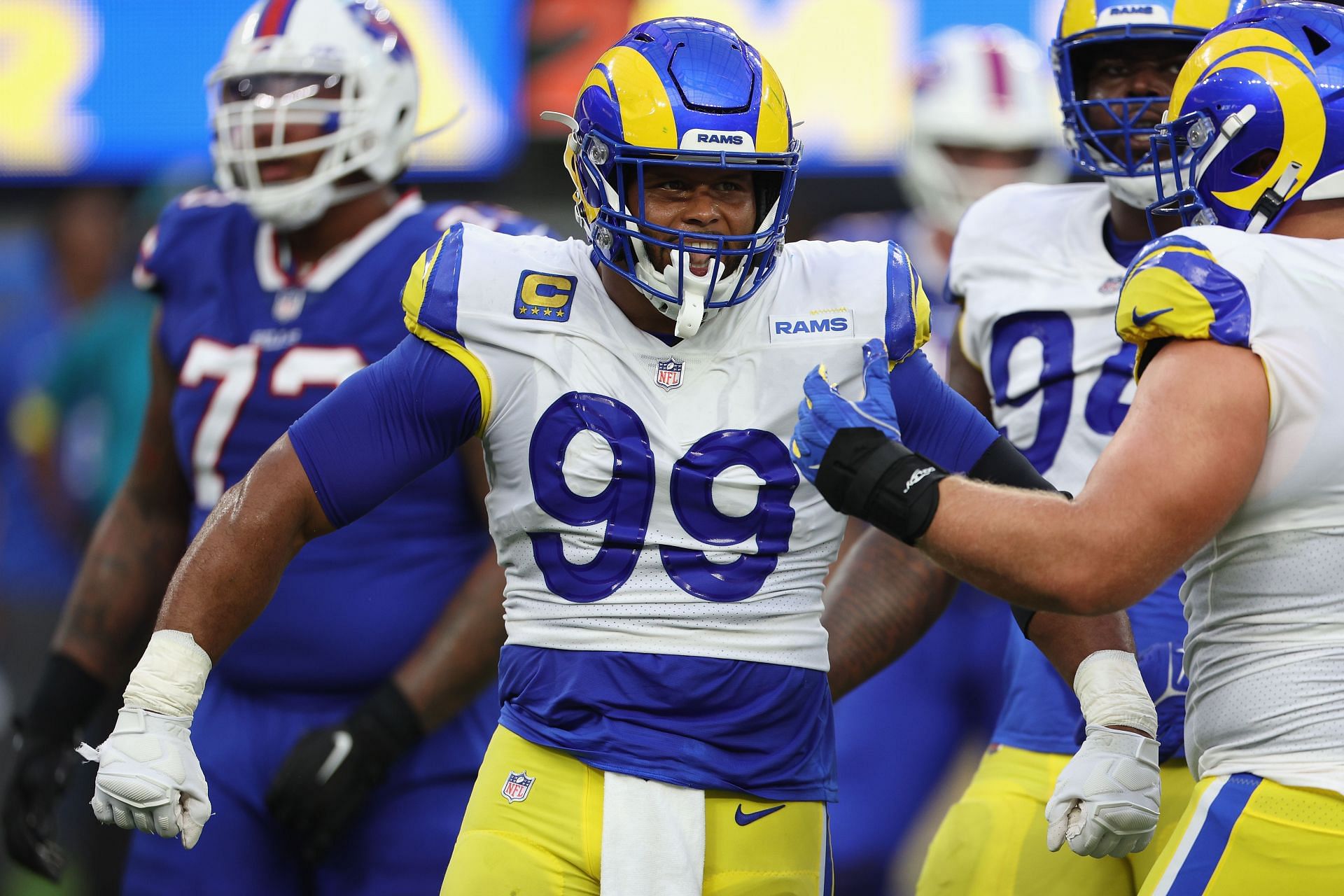 Aaron Donald: Buffalo Bills vs Los Angeles Rams