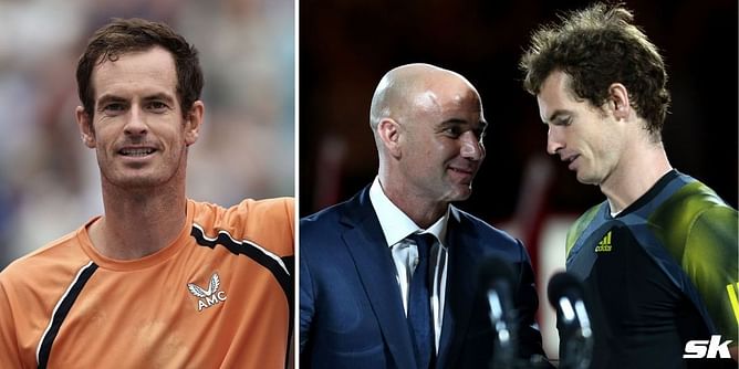 "Went out for dinner with Andre Agassi" - Andy Murray fondly recalls meetings and practices with his "favorite player growing up"
