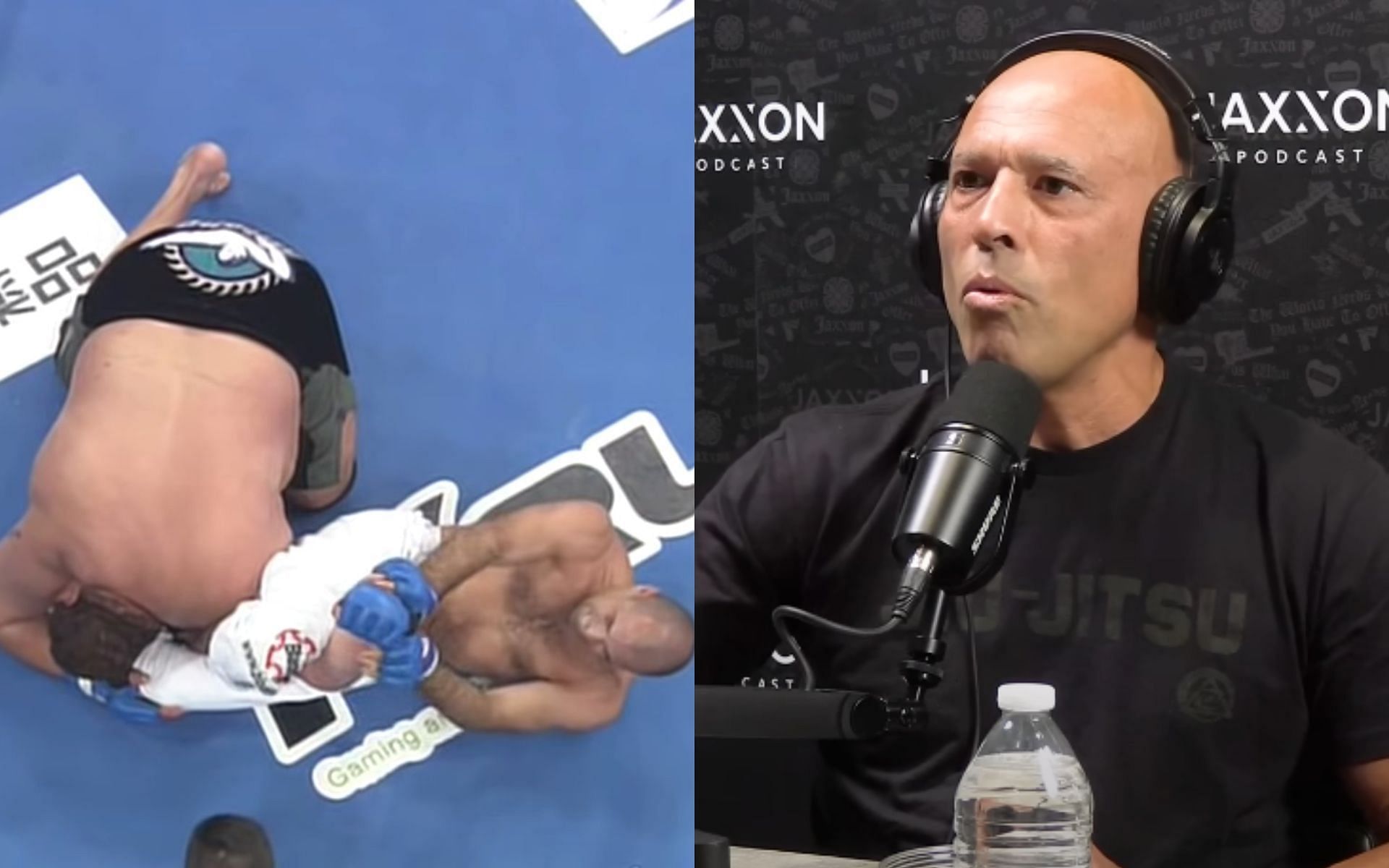 UFC Hall of Famer Royce Gracie details reaction after he accepted Akebono Taro fight [Image courtesy: @MMAHistoryToday - X, and JAXXON PODCAST - YouTube]