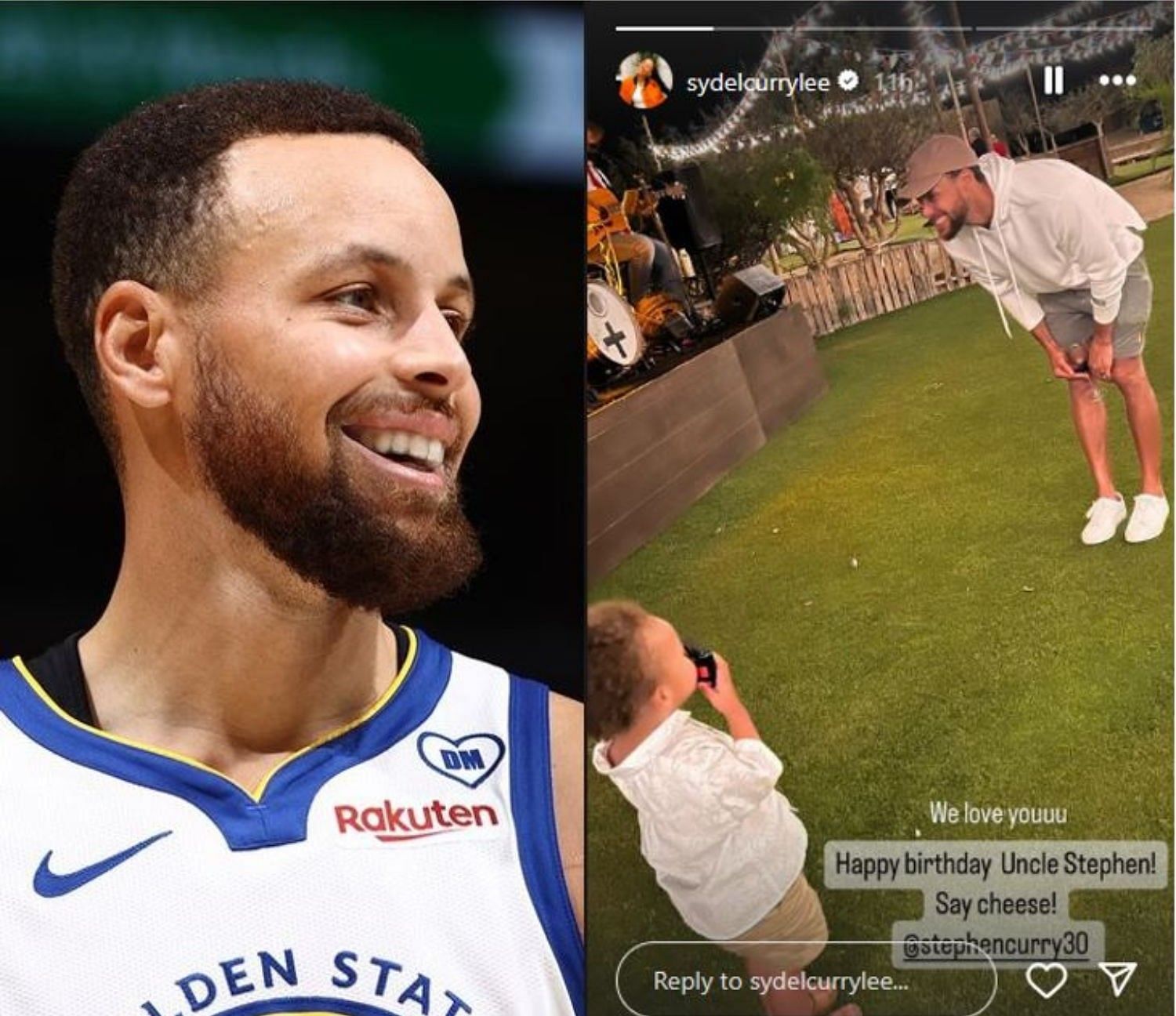 In Photos: Steph Curry gets heartfelt 36th birthday tribute from siblings Seth and Sydel Lee