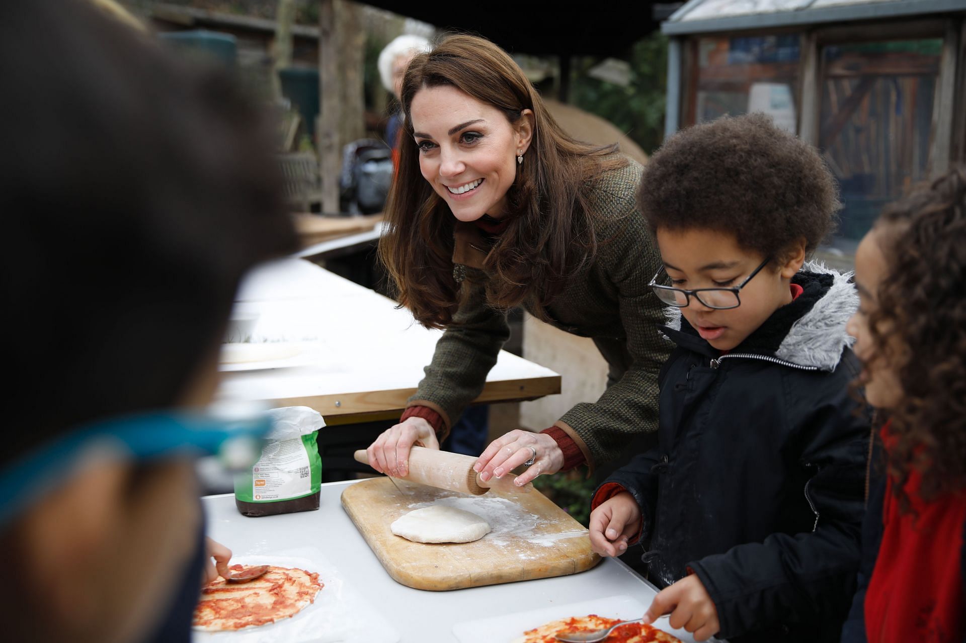 The Duchess Of Cambridge Visits Islington Community Garden (Photo by Tolga Akmen - WPA Pool/Getty Images)