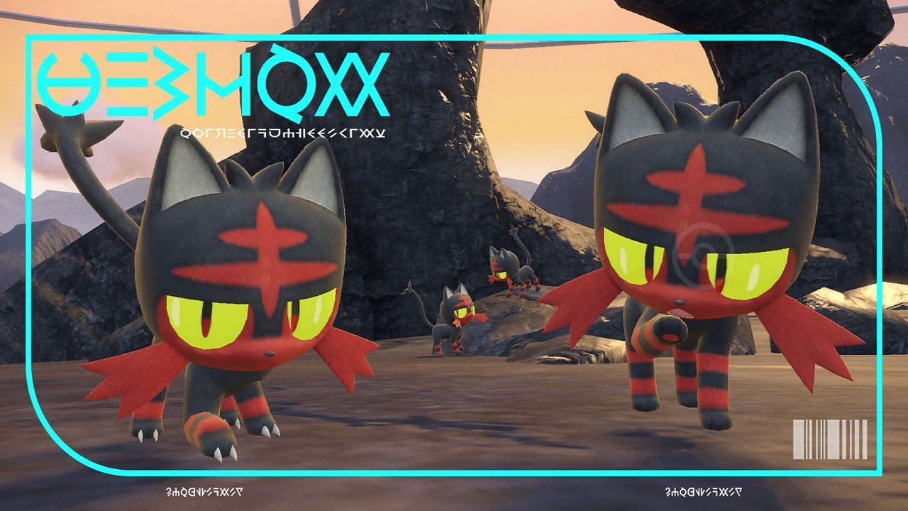 Litten is normally a very rare Pokemon, so players should be sure to catch their fill (Image via Game Freak)