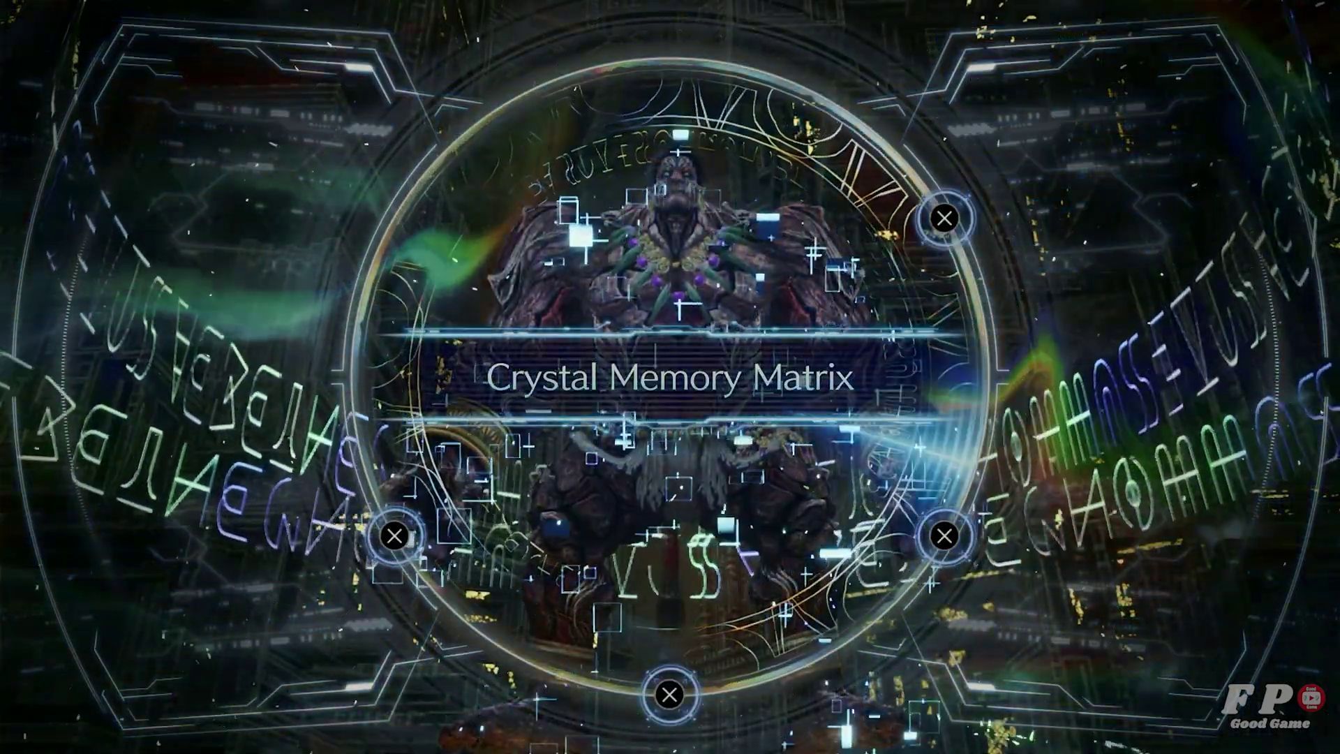 The mini-game which needs to be completed in order to gather Divine Intel. (Image via Square Enix/ YouTube-FP Good Game)