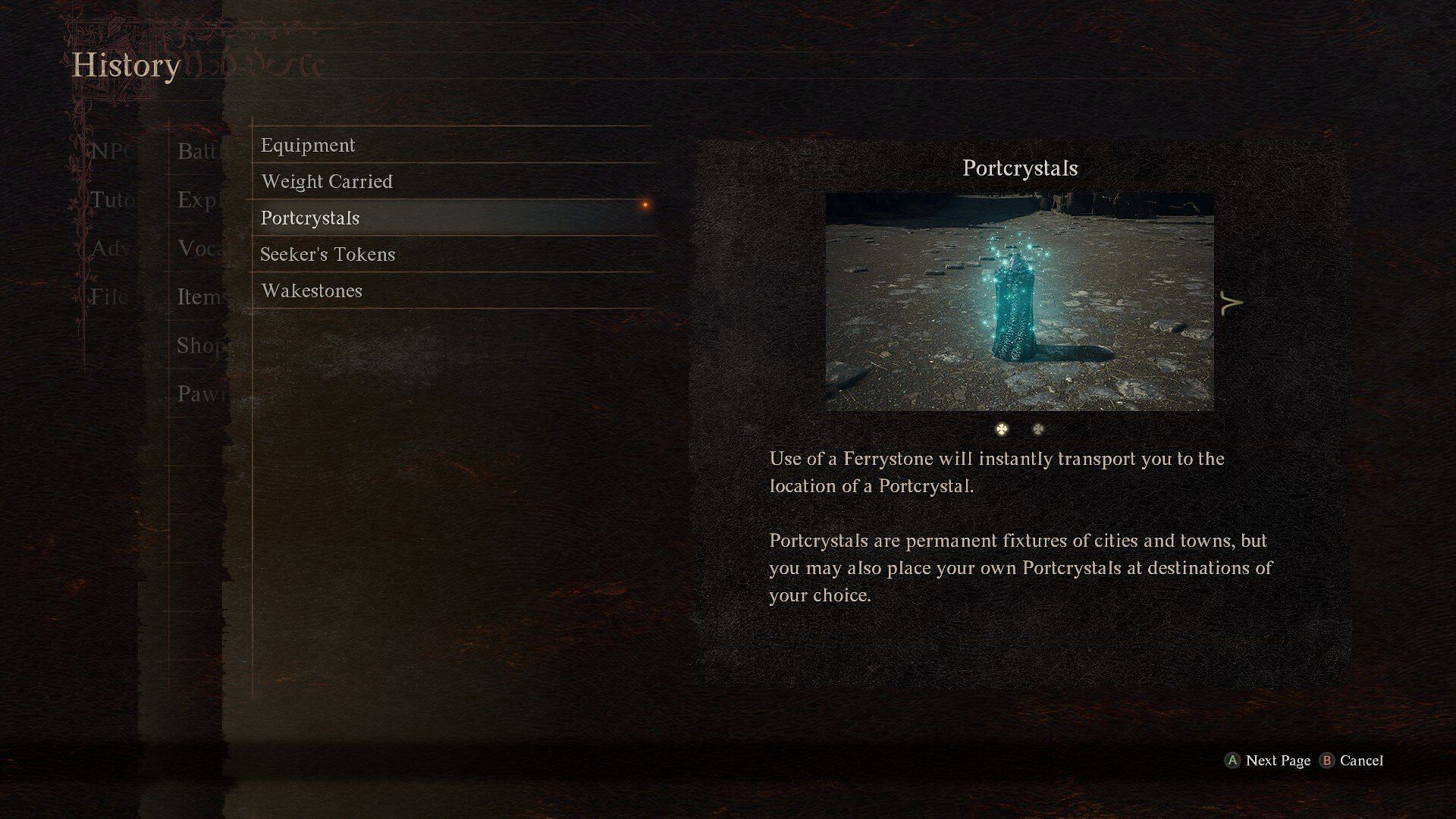 Portcrystals are one of the most convenient tools in Dragon&#039;s Dogma 2 (Image via Capcom)