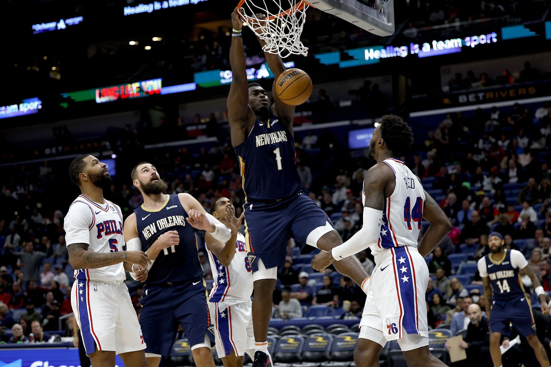 Philadelphia 76ers v New Orleans Pelicans