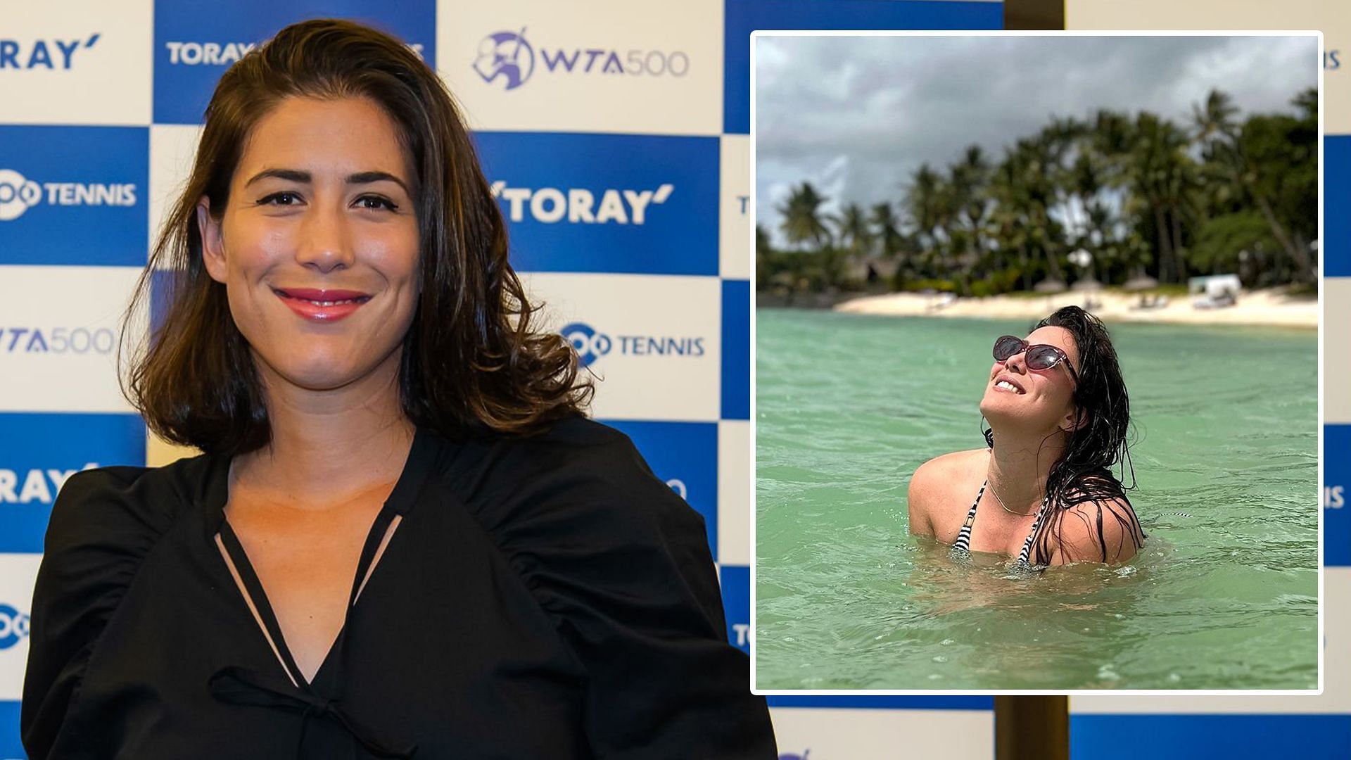 Garbine Muguruza shared pictures from her Mauritius vacation