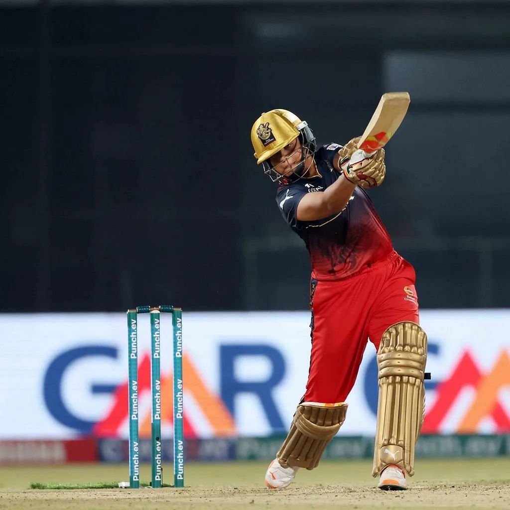 Richa Ghosh struck four fours and three sixes during her innings. [P/C: wplt20.com]