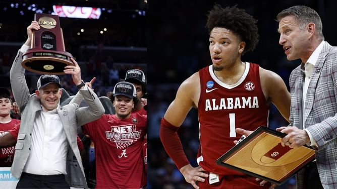 WATCH: Alabama HC Nate Oats recaps childhood memories to finally realizing his life-long dream of making Final Four in 2024