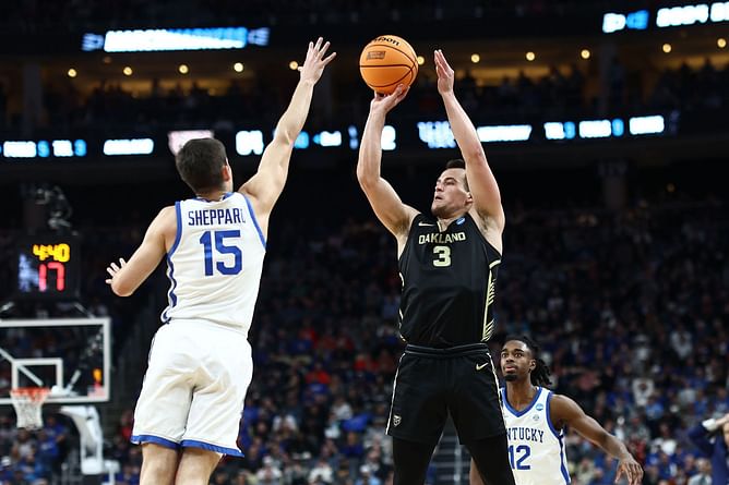 Jack Gohlke NBA draft: Top 5 landing spots for Oakland guard ft. San Antonio Spurs