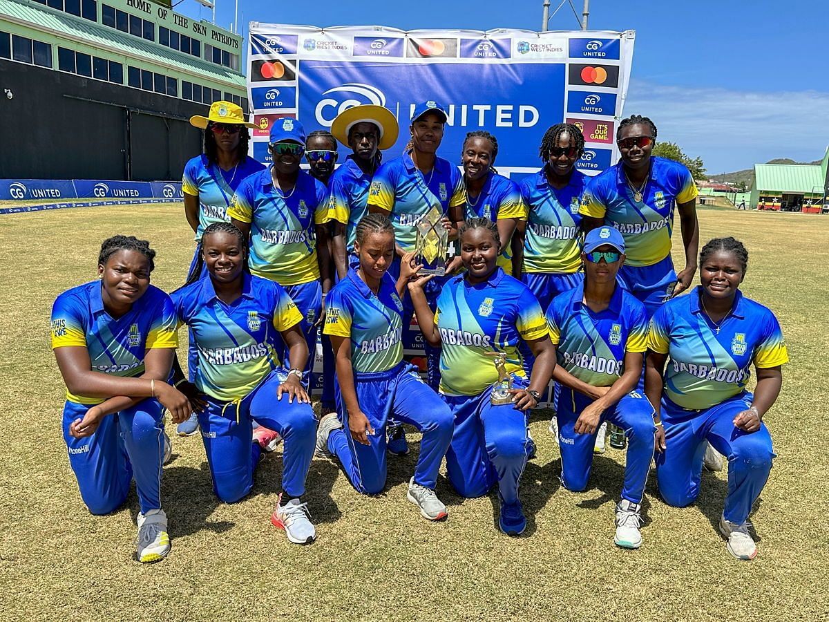 Barbados Women defending Champions of Women