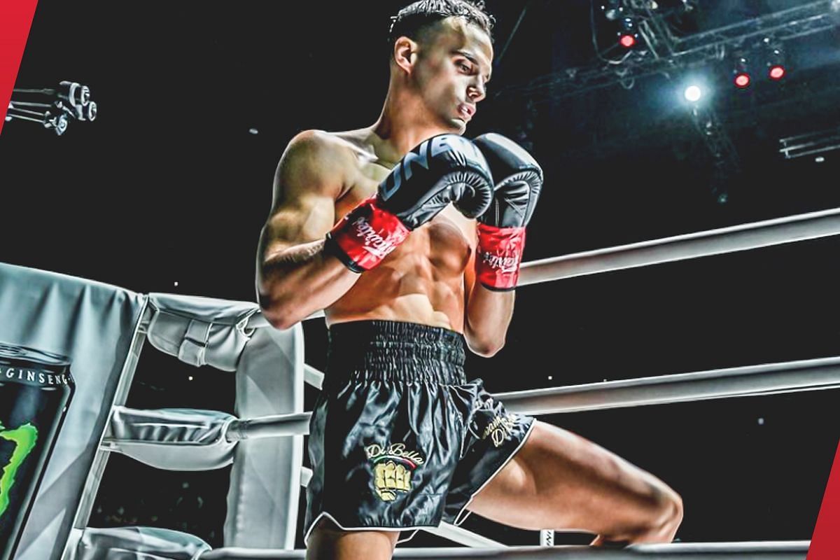 ONE strawweight kickboxing king Jonathan Di Bella says he made sure to cover all the bases to make it a successful defense of his championship belt against Prajanchai  on April 5. -- Photo by ONE Championship