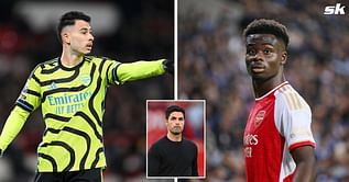 “We had a little issue”, “He was feeling a bit sick” - Arsenal boss Mikel Arteta provides injury update on Saka and Martinelli after 6-0 win
